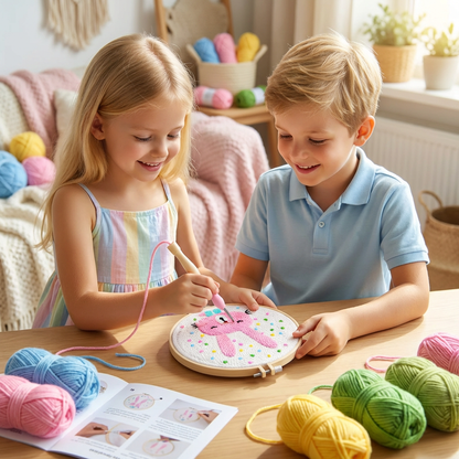 DIY Stansnålsbroderiset – Nybörjarkit med Fina Motiv