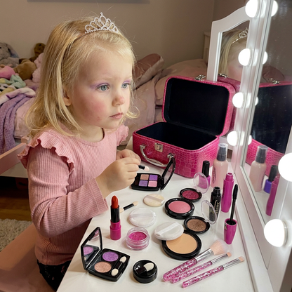 Sminklekset För Flickor – Säkert Kosmetikset För Barn Med Praktisk Väska