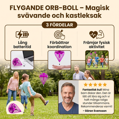 Flygande Orb-boll – Magisk svävande och kastleksak för barn