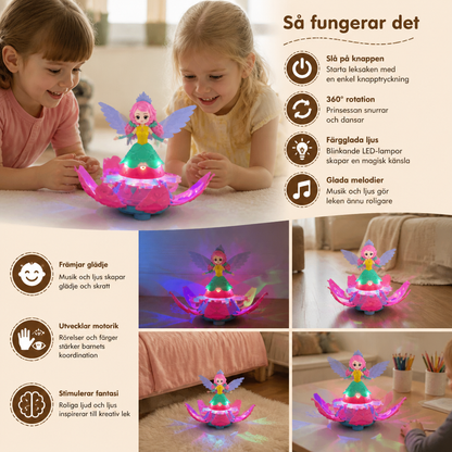Lysande Fe Prinsessa Dansleksak
