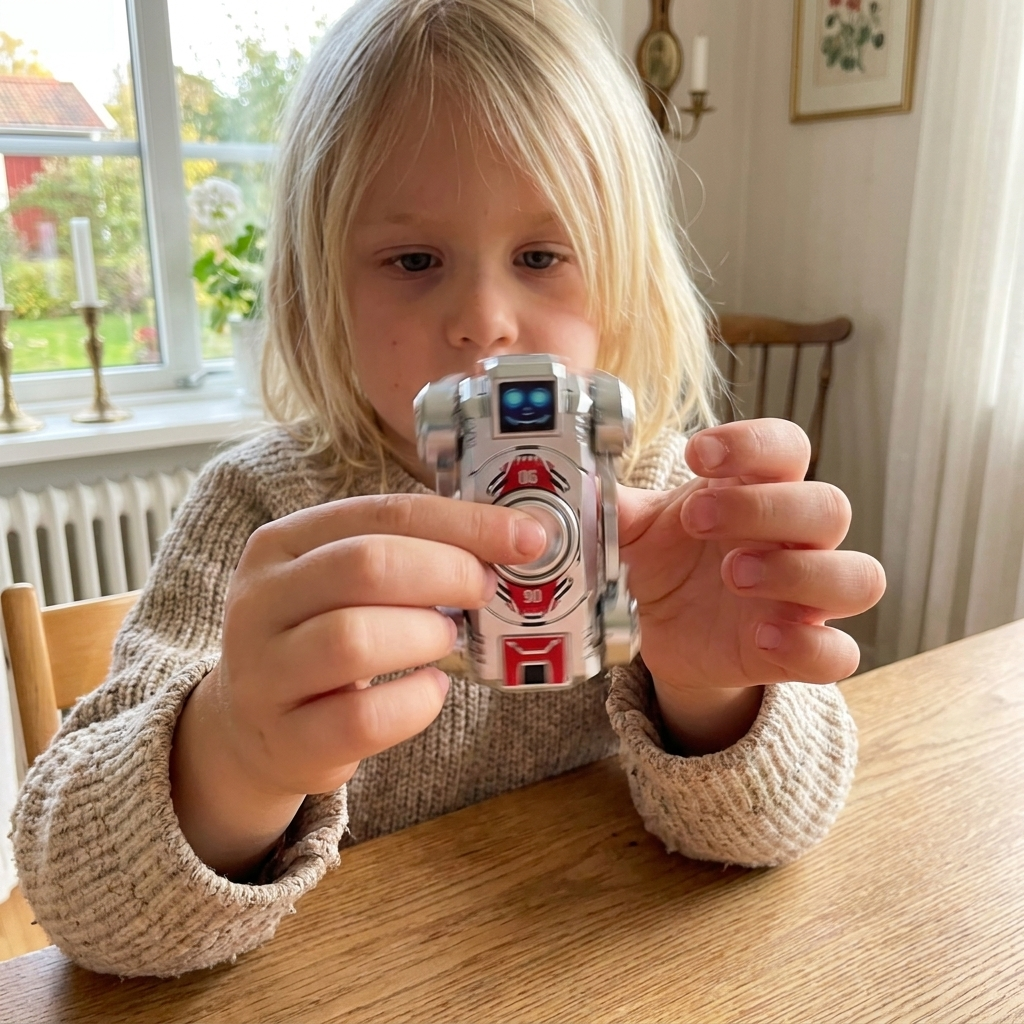 3-i-1 Mekanisk Robothund Fidget Spinner Leksak