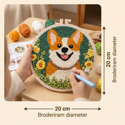 DIY Stansnålsbroderiset – Nybörjarkit med Fina Motiv