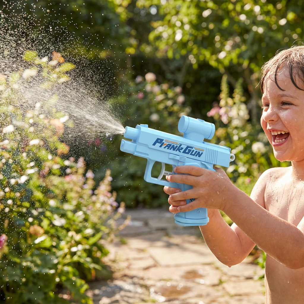 Dubbelsidig sprayvattenpistol för barn – Mini rolig vattenleksak