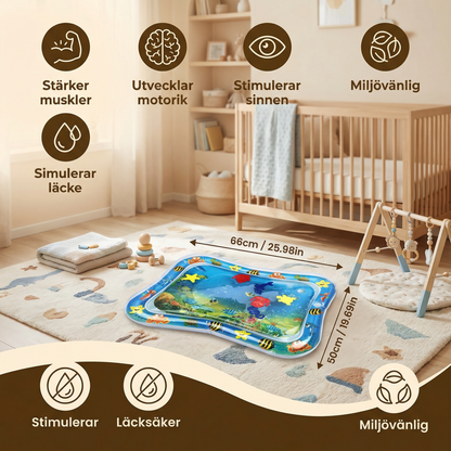 Vattenmatta – Magträning för barn