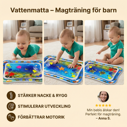 Vattenmatta – Magträning för barn