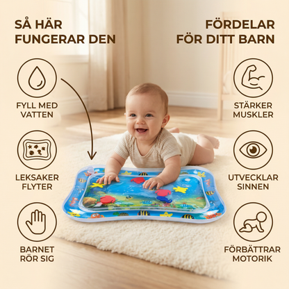 Vattenmatta – Magträning för barn