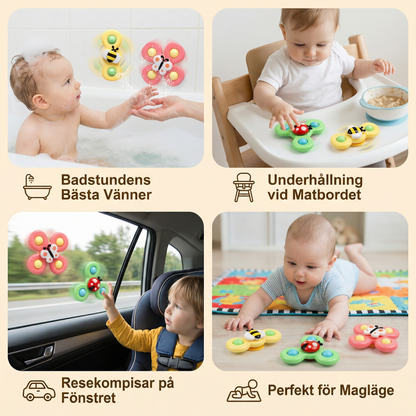 Roligt karusell leksak för barn 3-pack