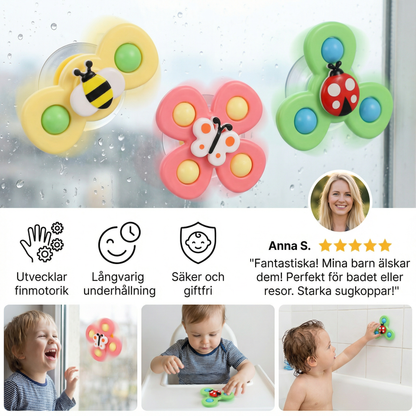 Roligt karusell leksak för barn 3-pack