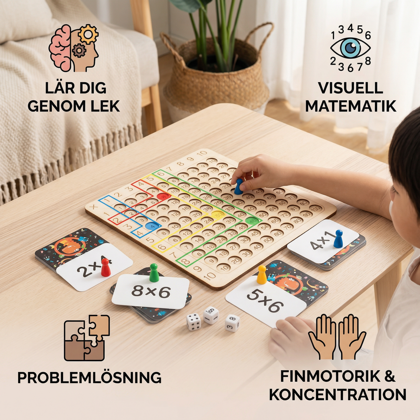Montessori Matematik Lärspel