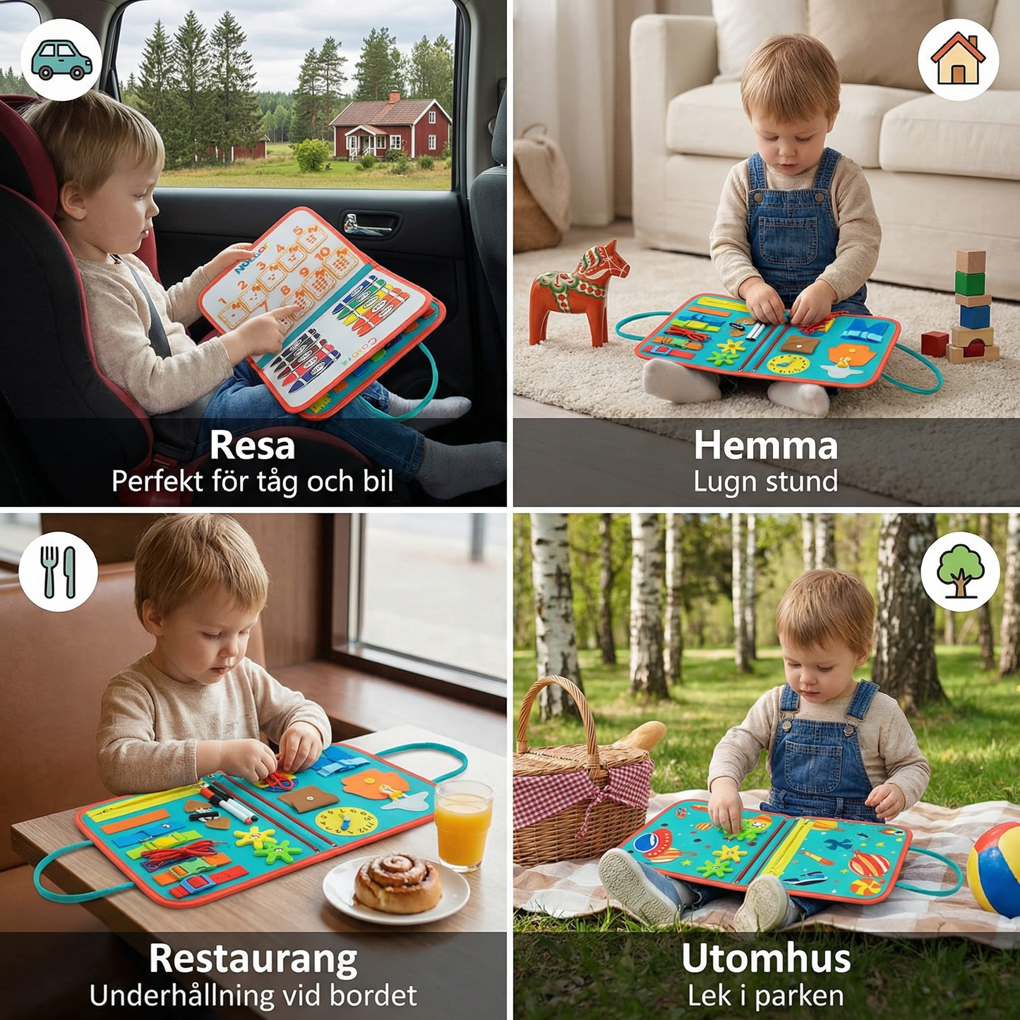 Montessori Lek- & Lärobok