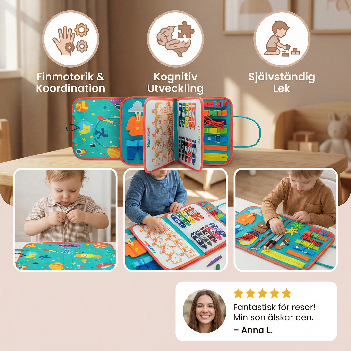 Montessori Lek- & Lärobok