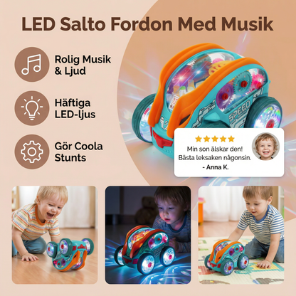 LED Salto-Fordon Med Musik