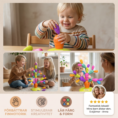 Montessori Magnetisk Kaktusleksak