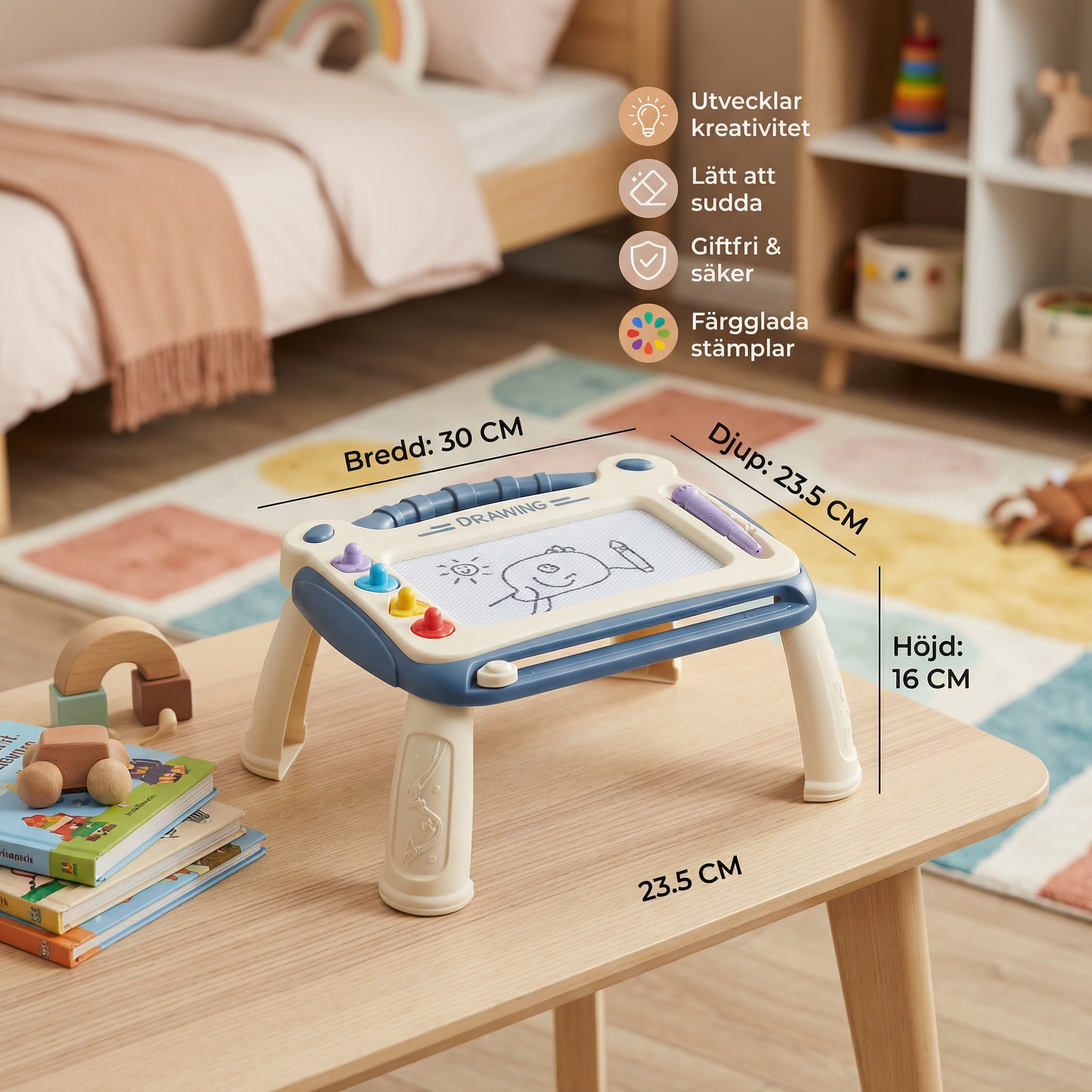 Magnetisk Färgplatta För Kreativ Utveckling