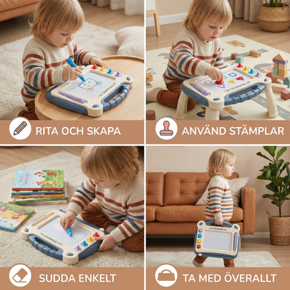 Magnetisk Färgplatta För Kreativ Utveckling