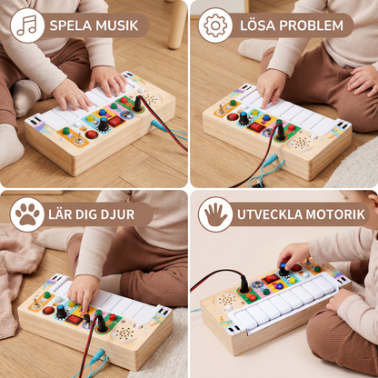 Montessori Pedagogisk Träleksak