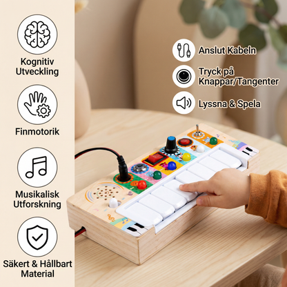 Montessori Pedagogisk Träleksak