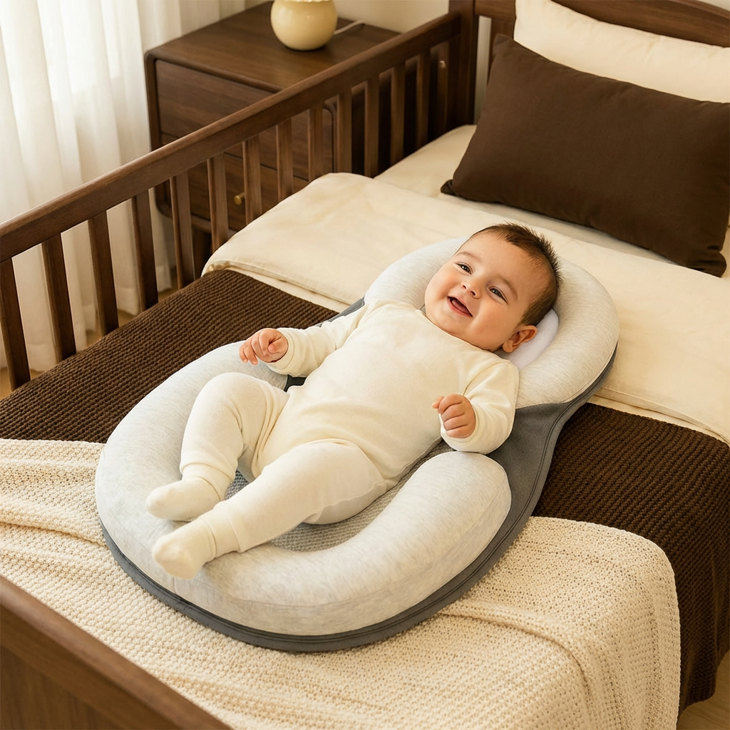 Babynest – Säker Babystödkudde