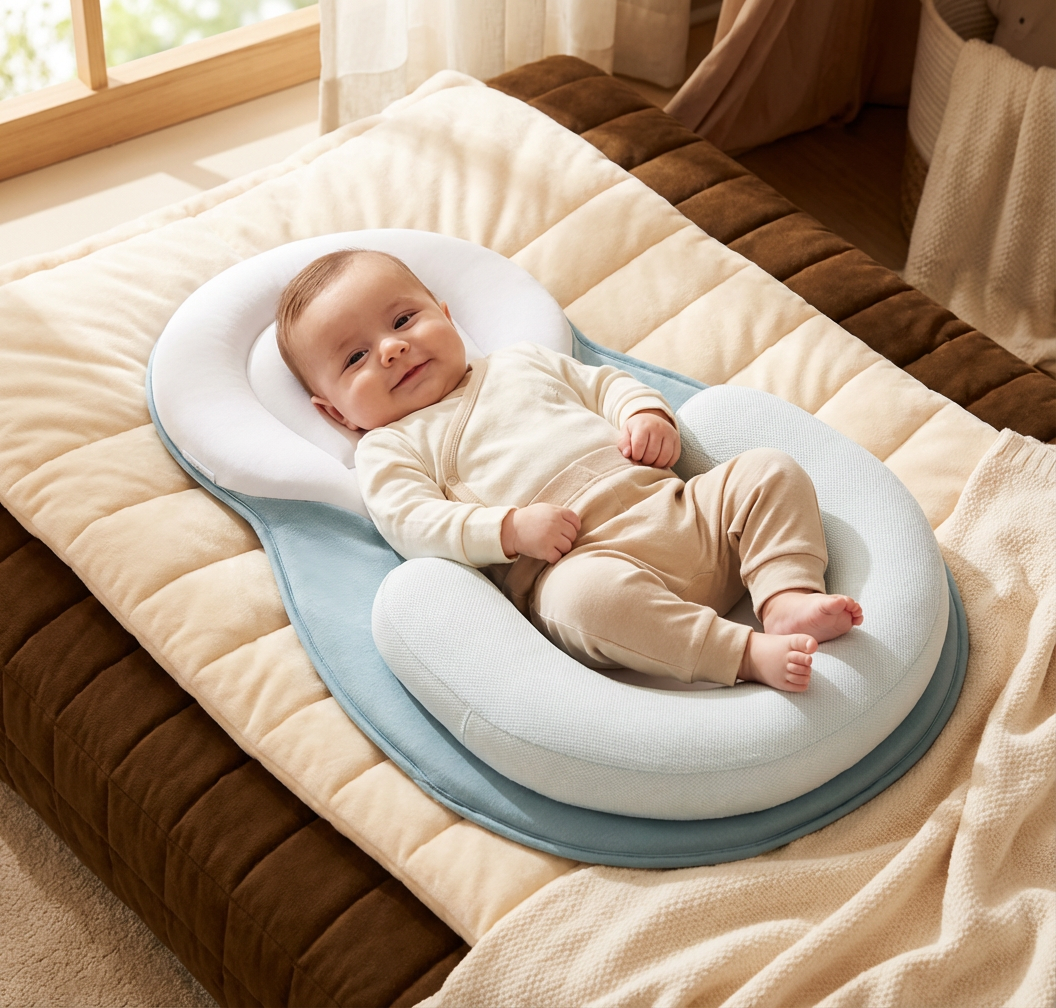 Babynest – Säker Babystödkudde