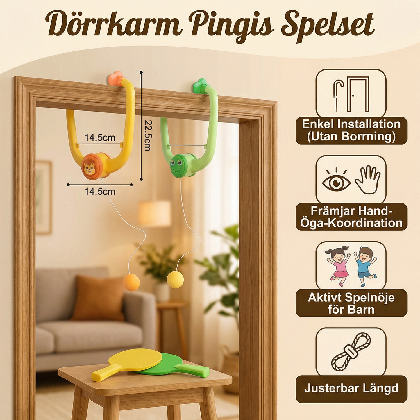 Dörrkarm pingis spelset