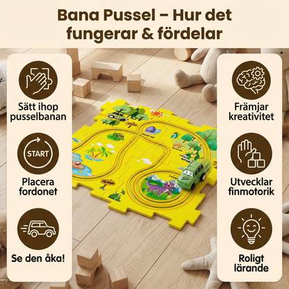 Bana pussel – tävling med klossar