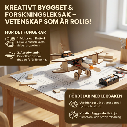 Kreativt byggset och forskningsleksak – Vetenskap som är rolig!