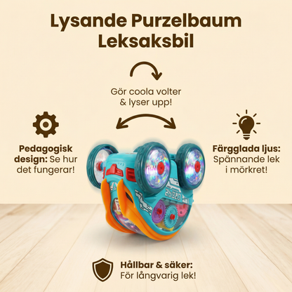 Lysande Purzelbaum Leksaksbil