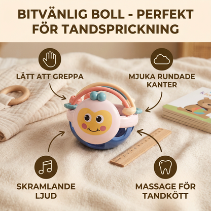 Bitvänlig Lekboll – Perfekt för Tandsprickning