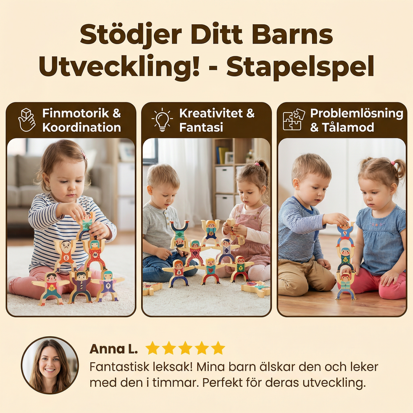Stödjer Ditt Barns Utveckling! – Stapelspel