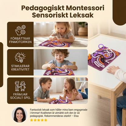 Pedagogisk Montessori Sensorisk Leksak