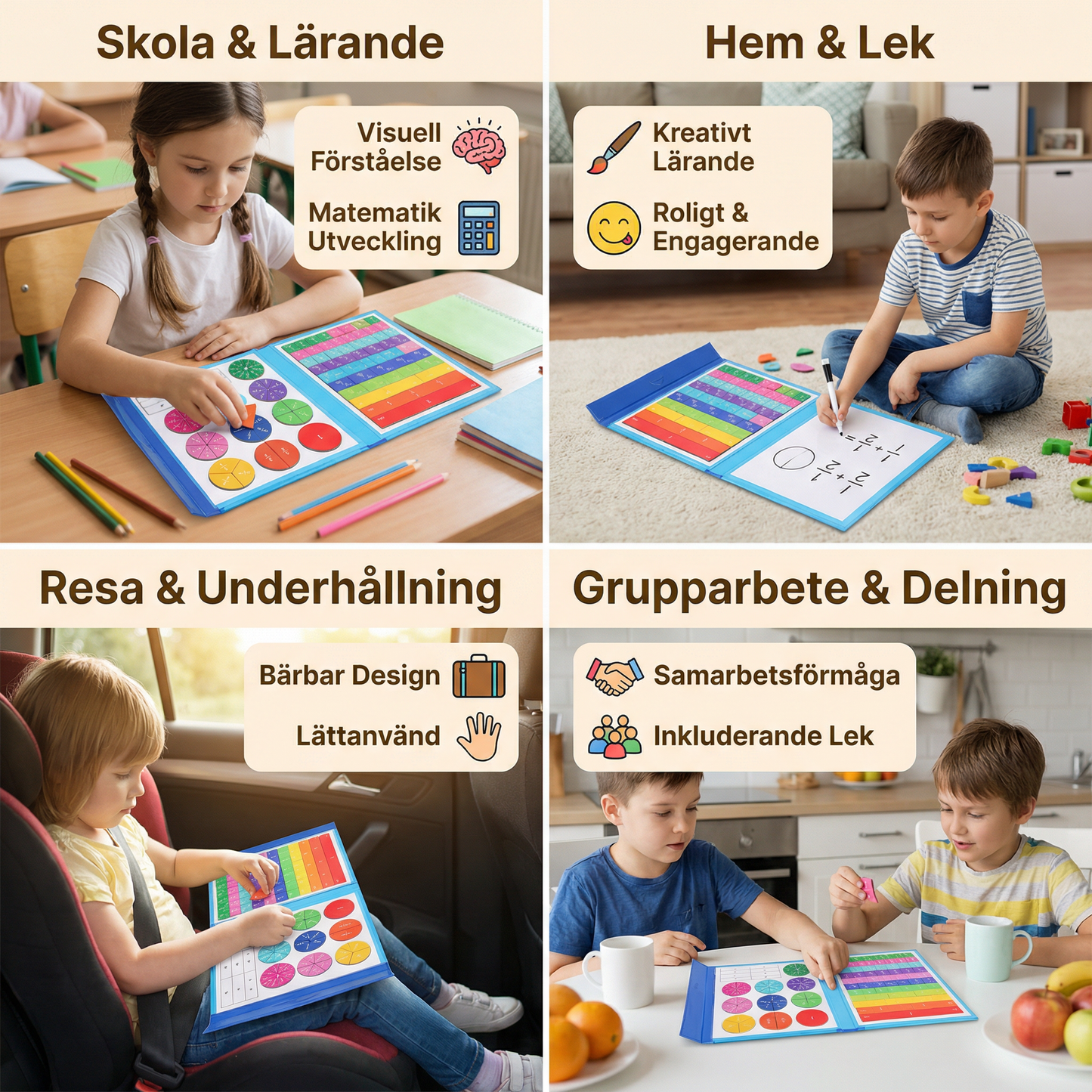 RekenMeester – Magnetiskt Räkningsspel