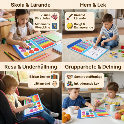 RekenMeester – Magnetiskt Räkningsspel