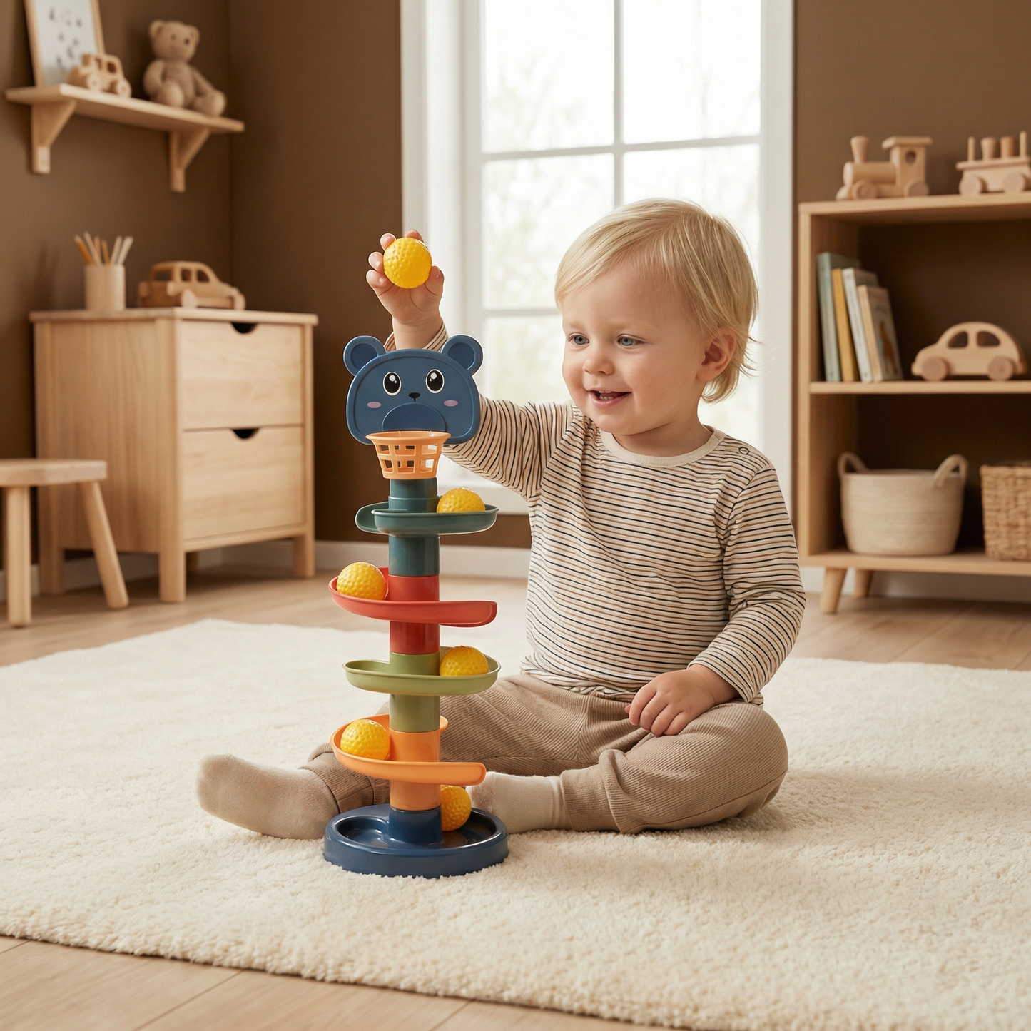 Montessori Bolltorn för Barn