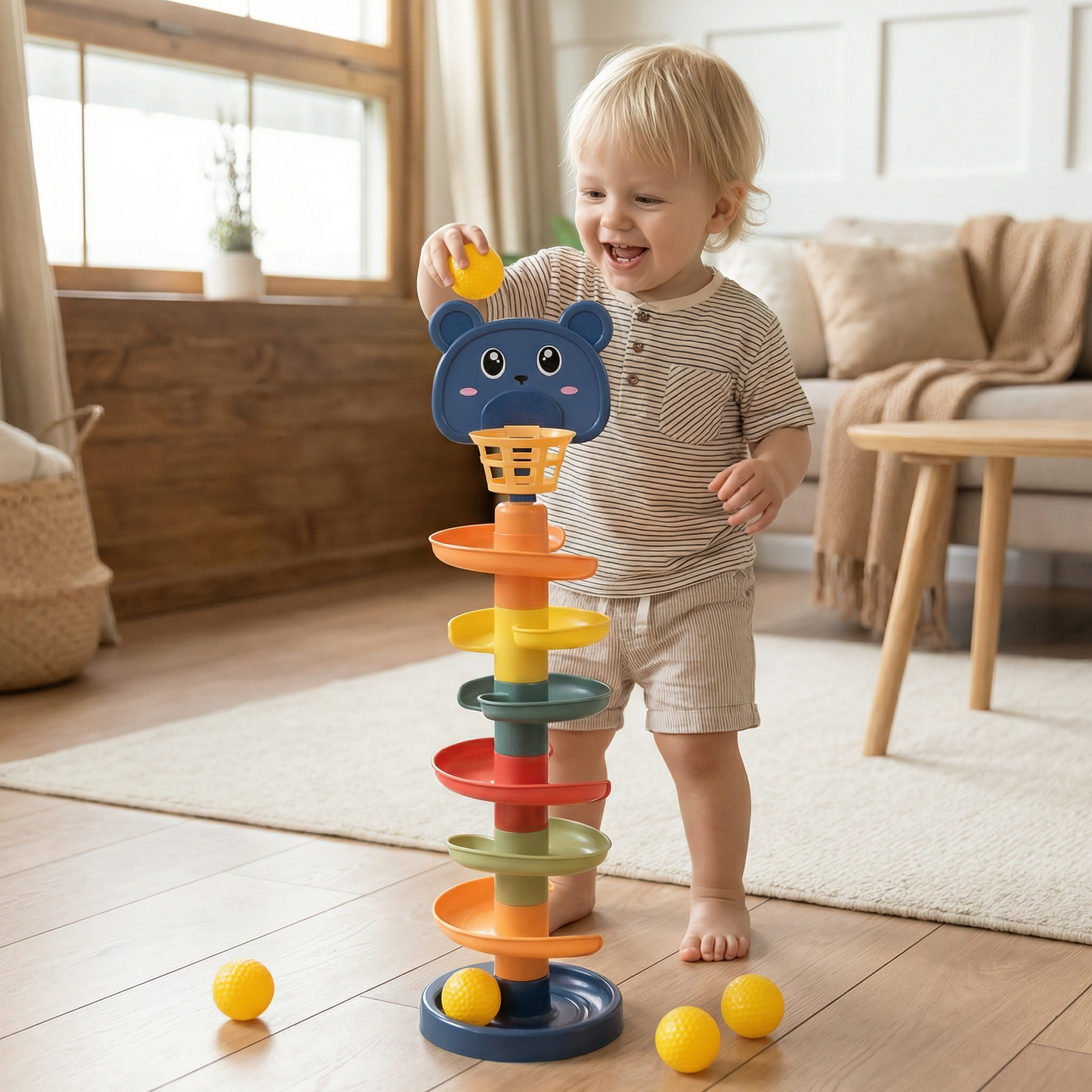 Montessori Bolltorn för Barn