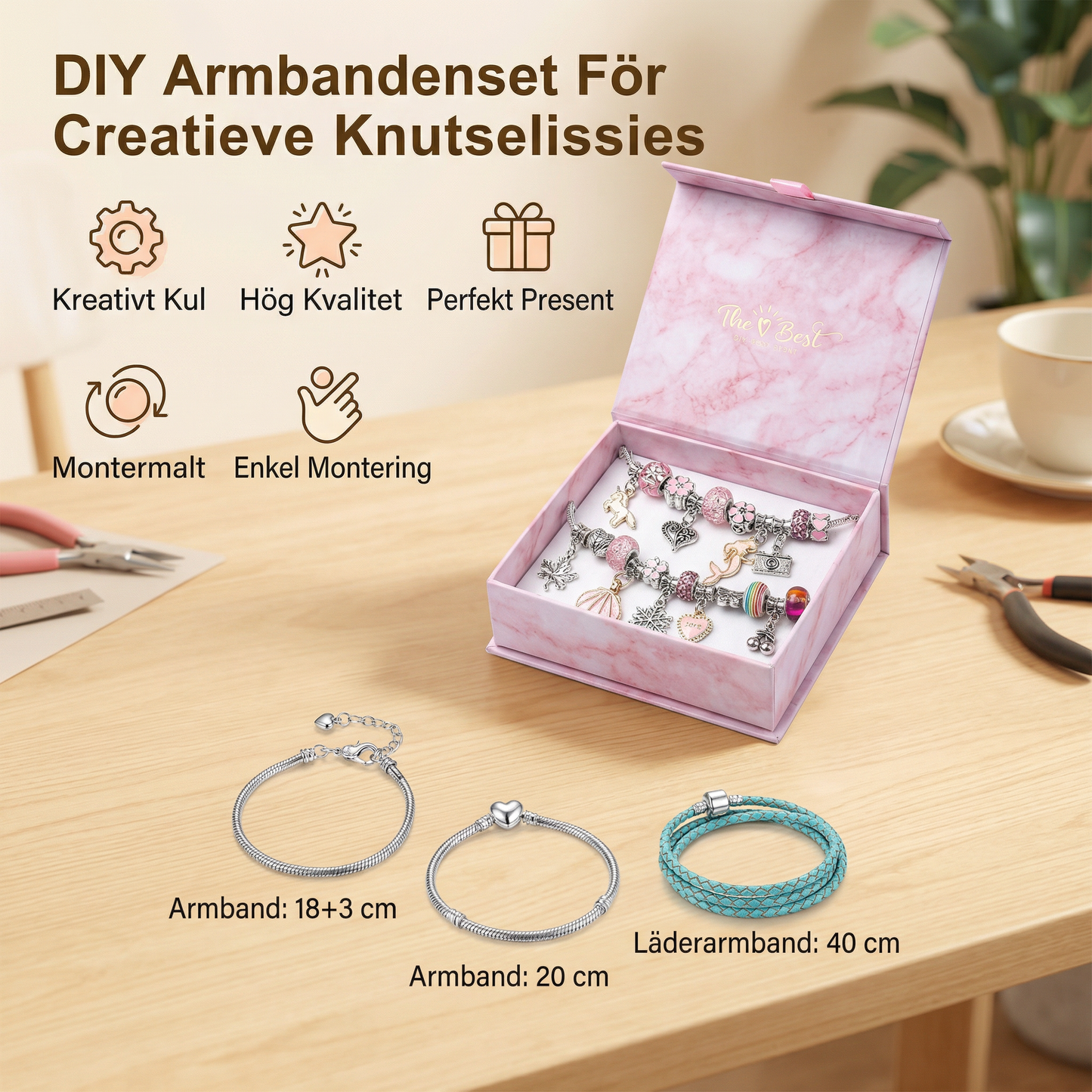 DIY-Armbandsset För Kreativa Pysselstunder