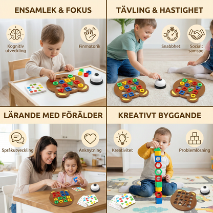 Montessori Formsorteringsspel