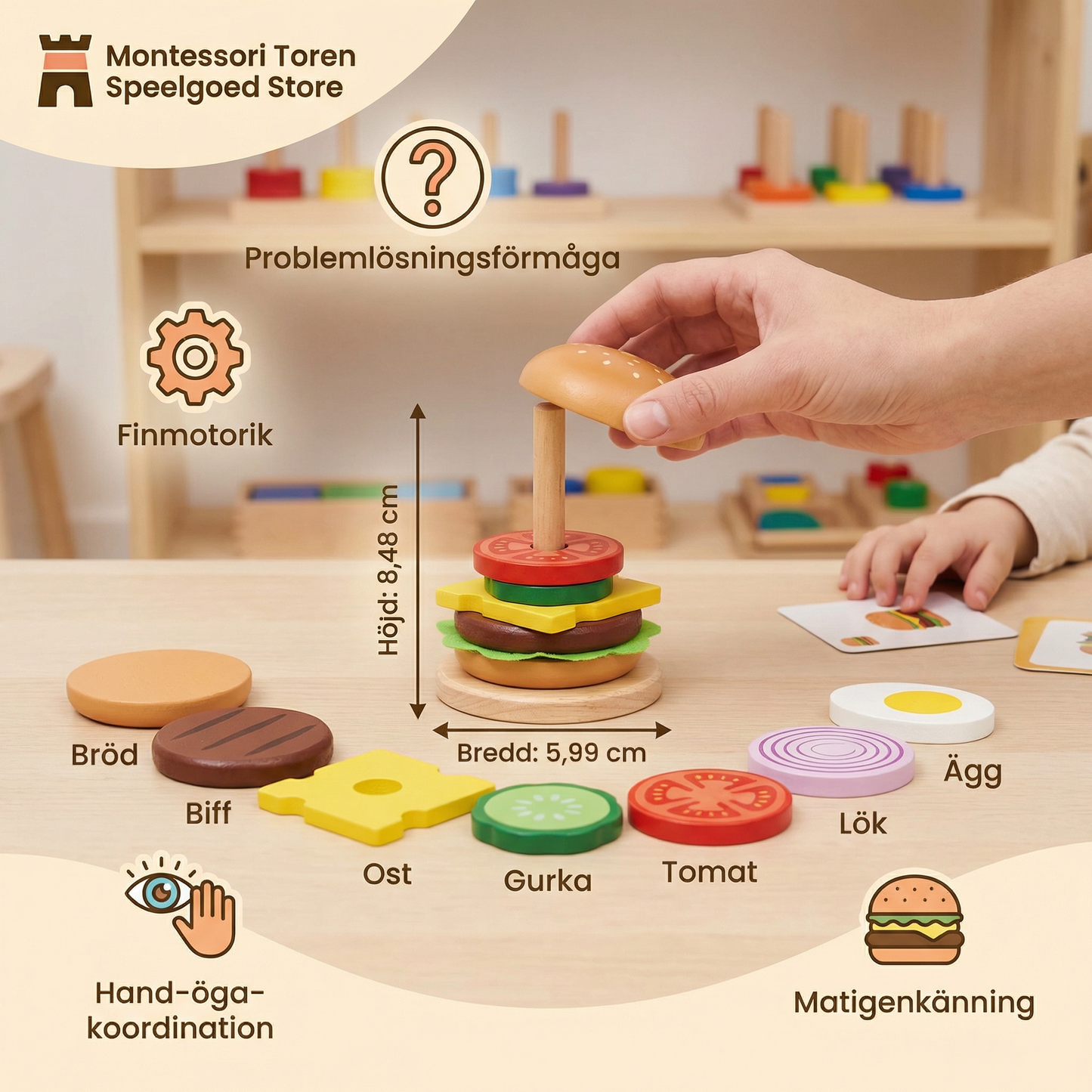 Montessori Tornleksak