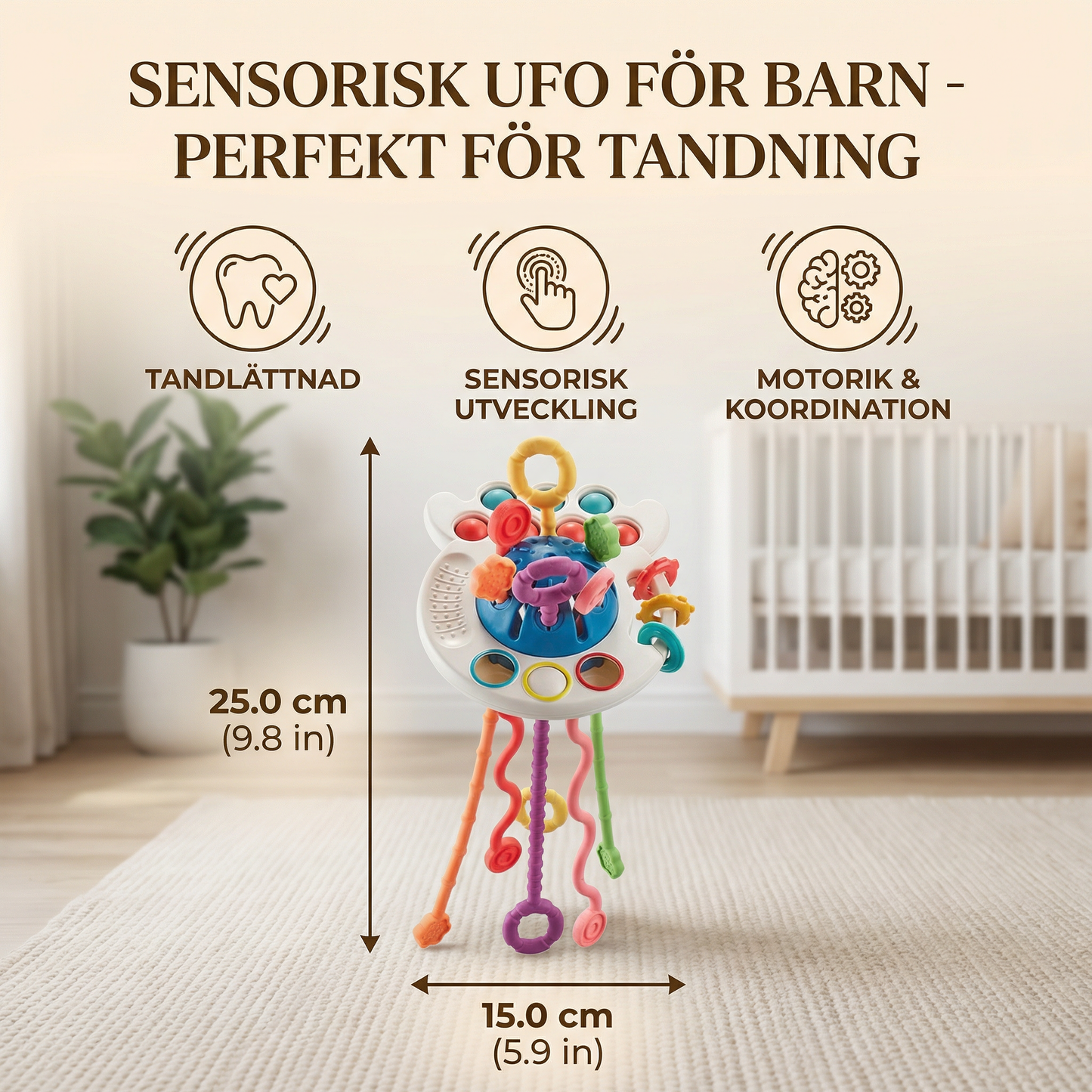 Sensorisk Barn-UFO – Perfekt För Tandframbräckning