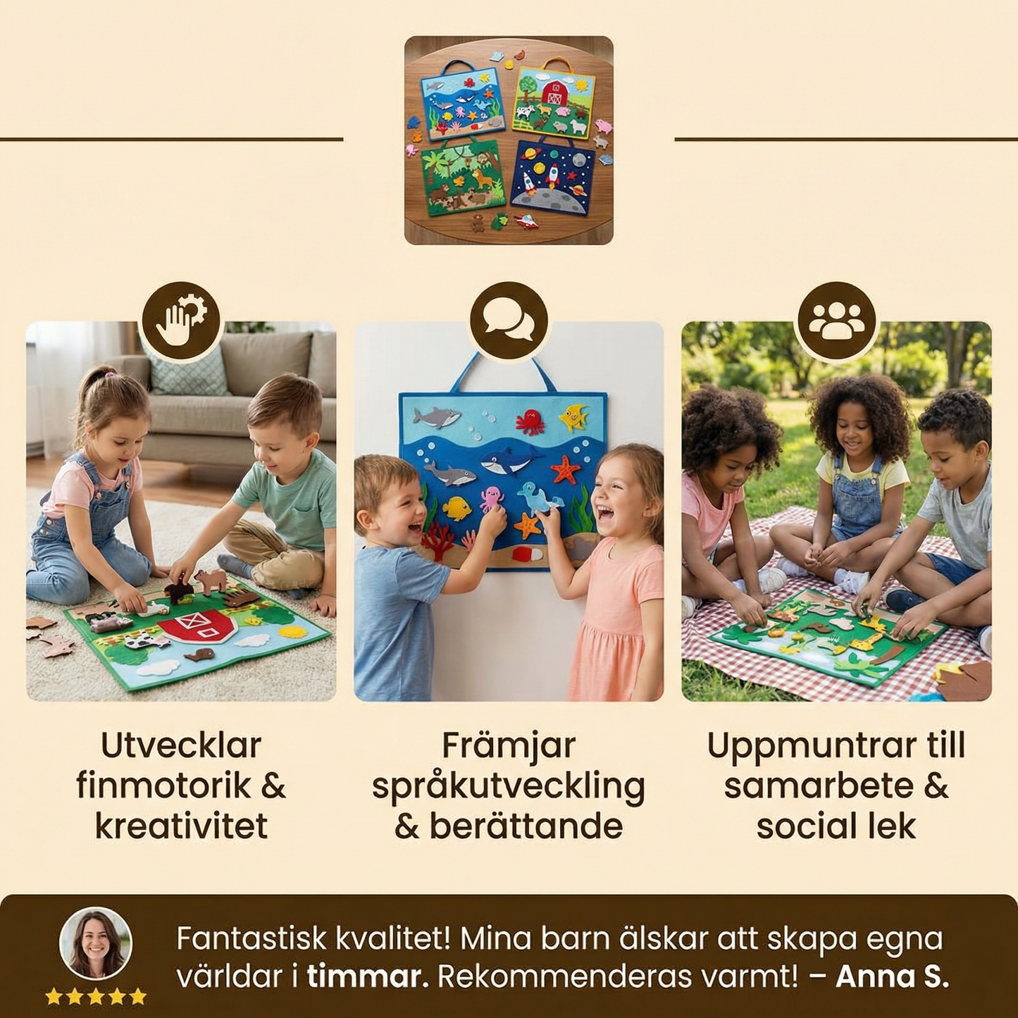 Montessori Sensoriska Världar