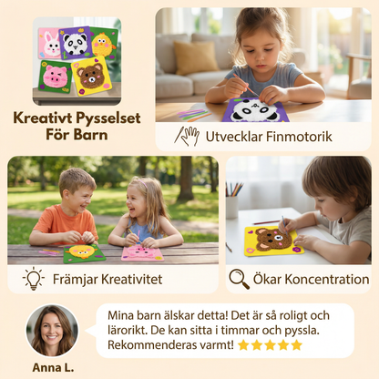 Kreativt Pysselset För Barn