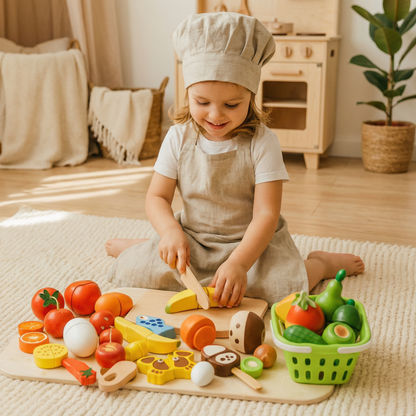 Montessori Träskärnings-Lekset