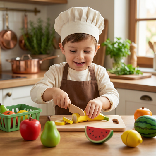Montessori Träskärnings-Lekset