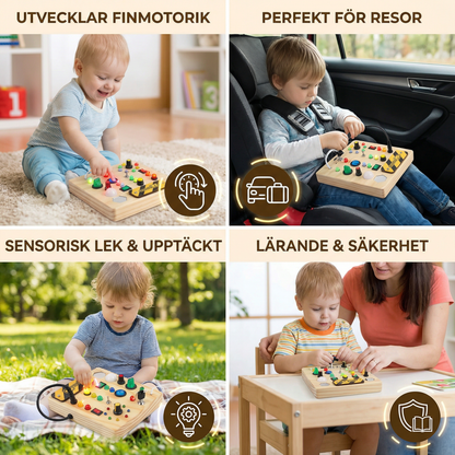 Interaktiv Montessori – Lärplatta För Barn