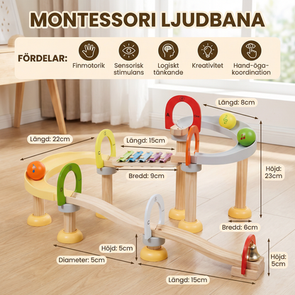 Montessori Geluiden - Zintuiglijk Leerspeelgoed